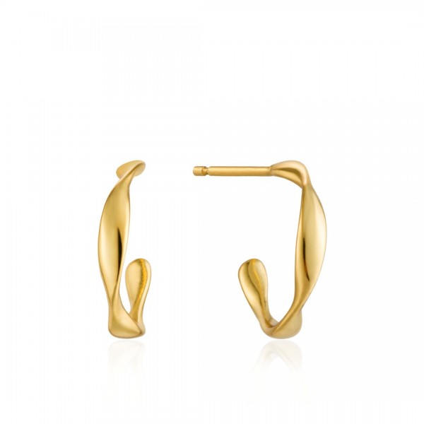 Ania Haie - Twist Mini Hoop Oorbellen E015-01G