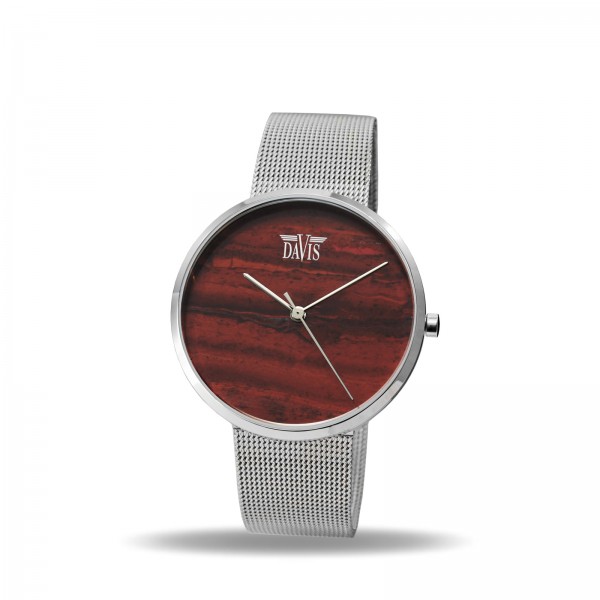 Davis 2332 Rode Regenboog Jasper Horloge
