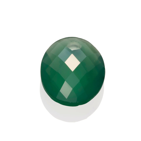 Sparkling Jewels Groene Onyx Medium Oval Ketting Edelsteen PENGEM53-MO