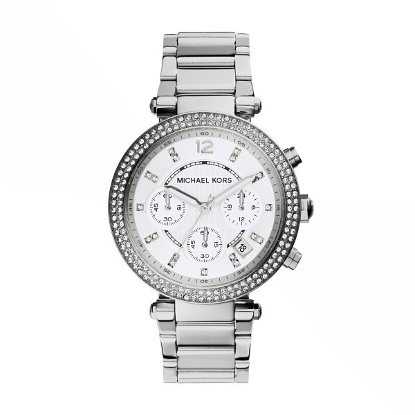 Mickael Kors - Parker MK5353 Dameshorloge - Zilverkleurig