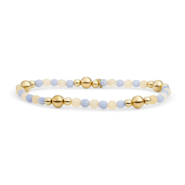Sparkling Jewels Link armband BLK02G-G47-G48