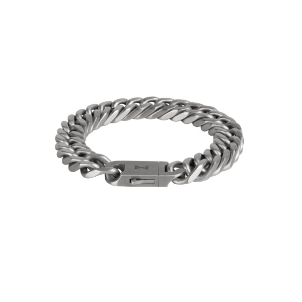 AZE Jewels Gourmette Twelve Satin Inox AZ-BM006-A-210