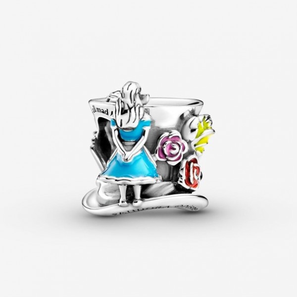 Pandora Moments - Disney Bedel 799348C01 Alice in Wonderland en Het Theekransje van de Mad Ha