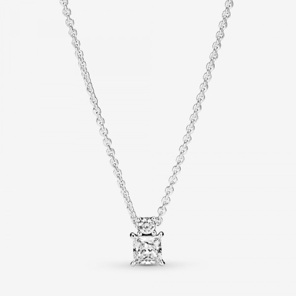 Pandora - Zilveren Collier 390048C01-45 Sprankelend