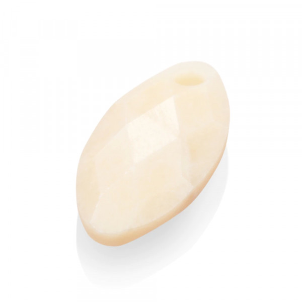 Sparkling Jewels - Agate Leaf PENGEM48-FCT-S Beige Ketting Edelsteen