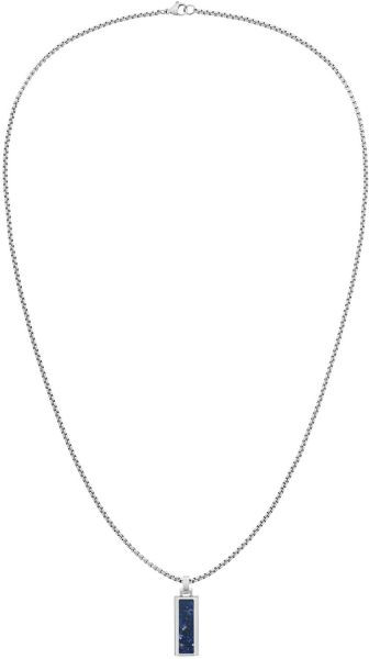 Tommy Hilfiger Stalen Heren Ketting Sodaliet 60 cm TJ2790542