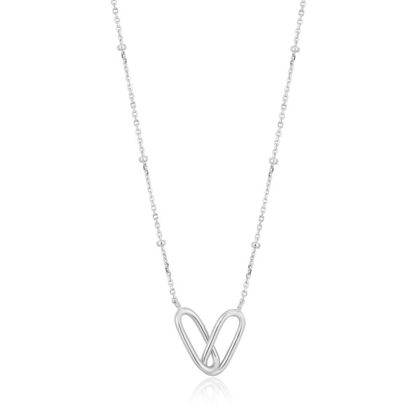 Ania Haie - Beaded Chain Link Ketting N021-01H Zilverkleurig