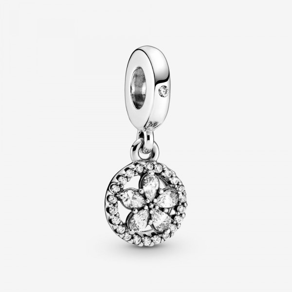 Pandora Timeless - Hangbedel Sparkling Snowflake Circle 799222C01