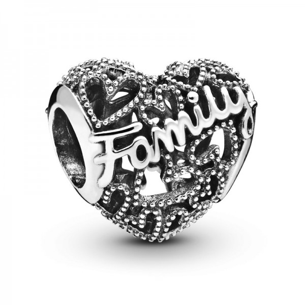 Pandora Moments - Bedel Familie Hart Opengewerkt 798571C00