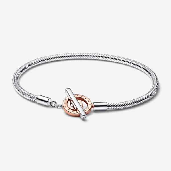 Pandora Signature - Armband Logo T-Bar 582309C00-18