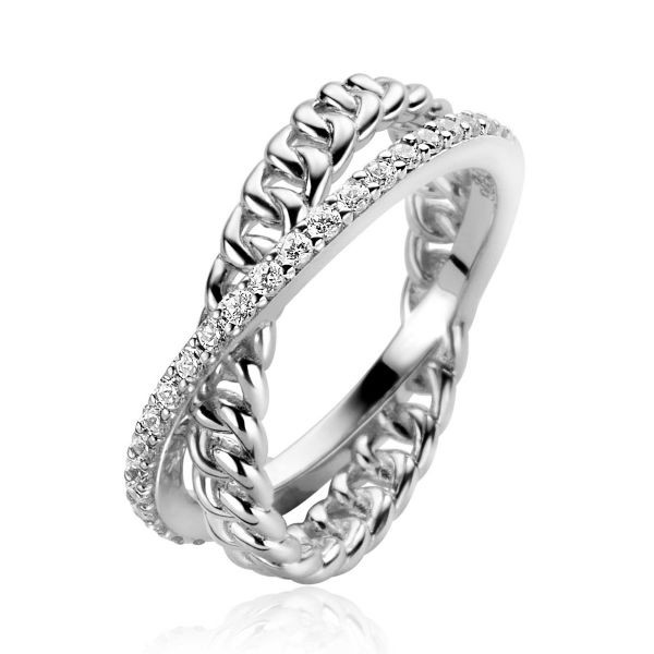 Zinzi Zilveren Ring ZIR2326-58