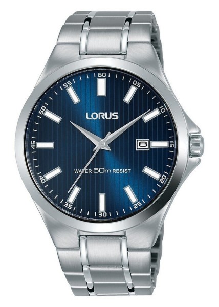 Lorus Herenhorloge Quartz Analoog RH993KX9 Zilverkleurig Blauw