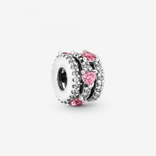 Pandora Moments - Bedel Sparkling Triple Halo Hart 791161C01