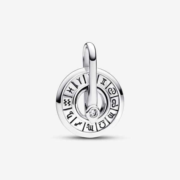 Pandora Zodiac Wheel Medaillon Bedel 793038C01