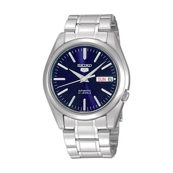 SEIKO Automatische Heren Horloge met dag en datum SNKL43K1