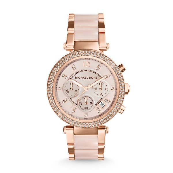 Michael Kors - Parker MK5896 Dameshorloge - Roze