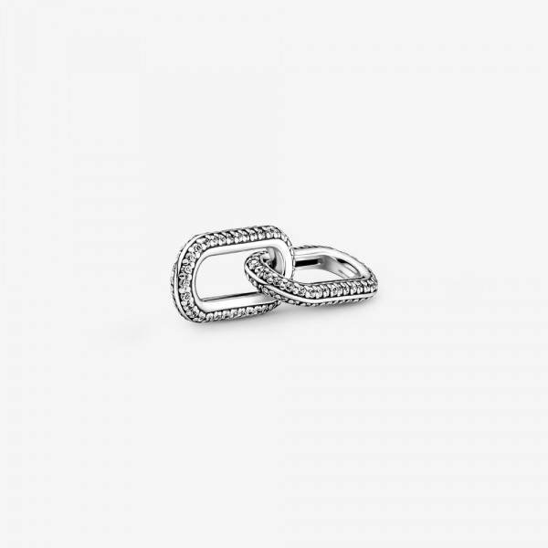 Pandora ME - Styling Pavé Dubbel Schakel zirkonia - 799660C02