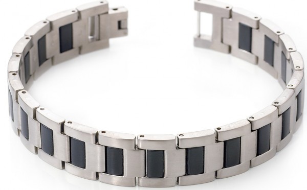 Boccia - Titanium armband 0334-01 Schakel