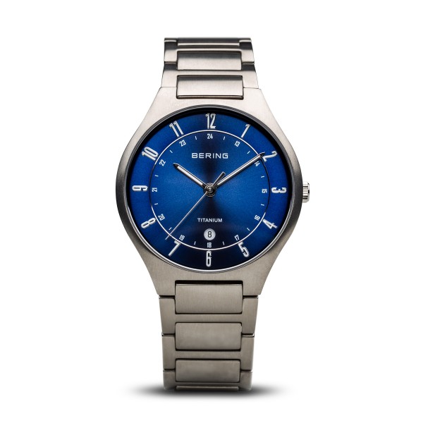 Bering - Titanium 11739-707 Herenhorloge - Zilverkleurig