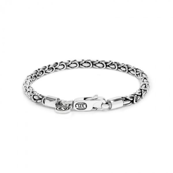 SILK Jewelry Armband Zilver 655 lengte 19cm