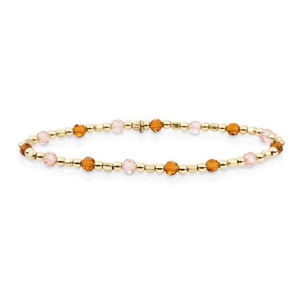 Sparkling Jewels - Armband SB-G-MIX-SQ05 Edge Mix