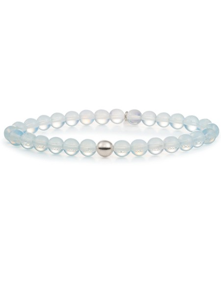 Sparkling Jewels - Opalite Saturn Large Armband - SB-GEM14-ADD-6MM