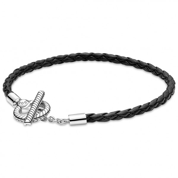 Pandora Moments - Armband Gevlochten Leer 591675C01-S1
