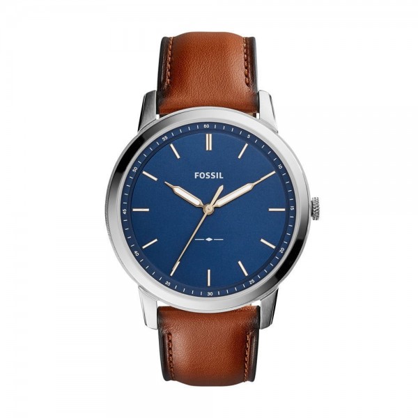 Fossil - The Minimalist Slim FS5304 Lichtbruin Leer