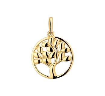 Gouden Hanger LEVENSBOOM 14KARAAT 13,5mm