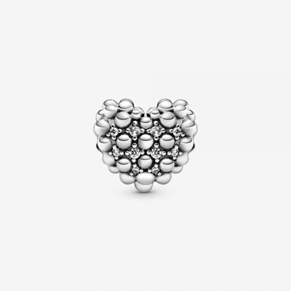 Pandora - Zilveren Hart Bedel 798681C01 Kralenhart