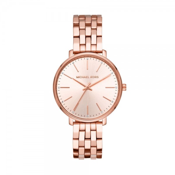 Michael Kors - Pyper MK3897 Dameshorloge - Roségoudkleurig Zirkonia