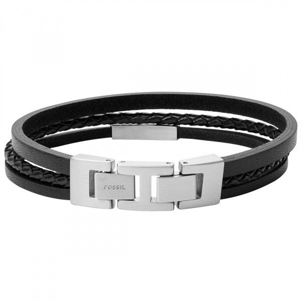 Fossil - Vintage Armband JF03322040 Heren Multi - Zwart