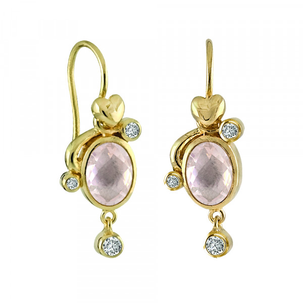 Rabinovich - Lovely 74804320 Goud Vergulde Hangoorbellen