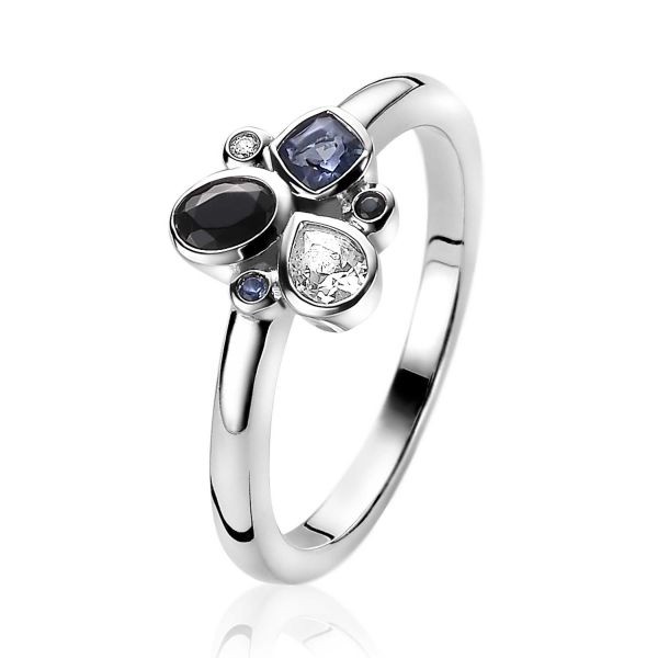 Zinzi - Trendy Zilveren Ring ZIR2120-56