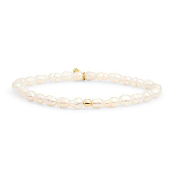 Sparkling Jewels - Saturn Small Armband SBG-PEARL-ADD-4MM Pearl