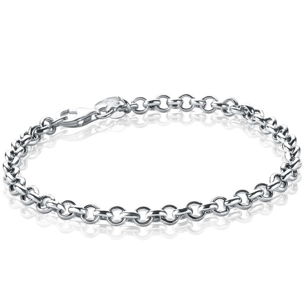 Zinzi - Zilveren Jasseron Armband ZIA1911 Schakel