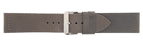 Horlogeband Suede Lederen solide met stalen gesp 00019900 22 mm