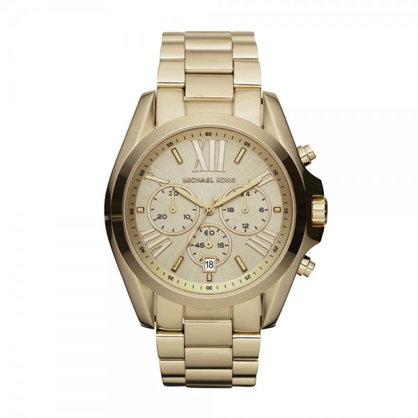 Michael Kors - Bradshaw MK5605 Dameshorloge - Goudkleurig