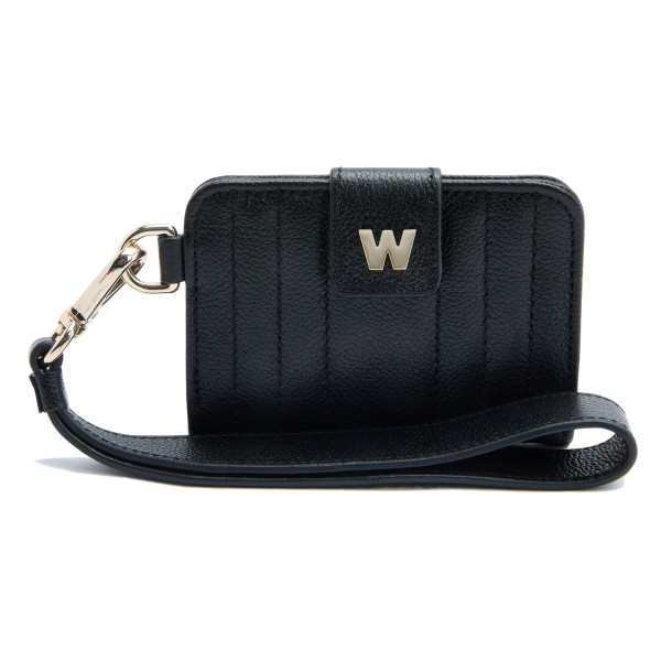 Wolf Mimi Credit Card Holder-Mimi 768202 Black