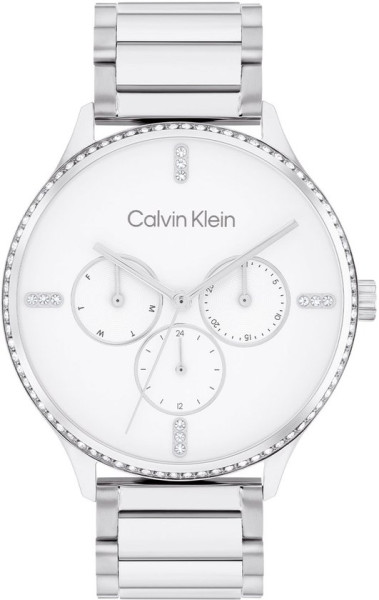 Calvin Klein Dress Dameshorloge Zilverkleurig 38 mm CK25200373