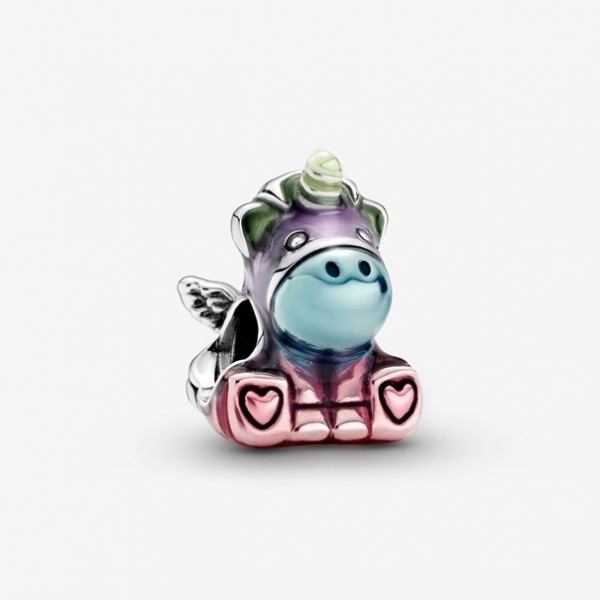Pandora Moments - Bedel Colourful Rainbow Bruno the Unicorn 799353C01