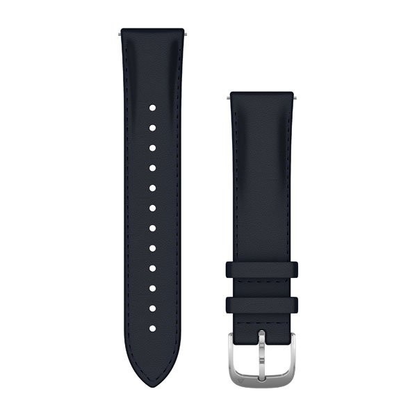 Garmin bandje met snelwisselsluiting 010-12924-20 Navy Blauw Leder