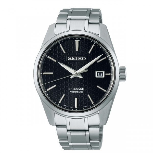Seiko Presage SPB203J1 Herenhorloge - Zwarte Hennep