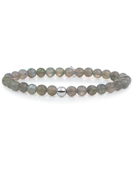 Sparkling Jewels - Labradorite Saturn Large Armband - SB-GEM18-ADD-6MM