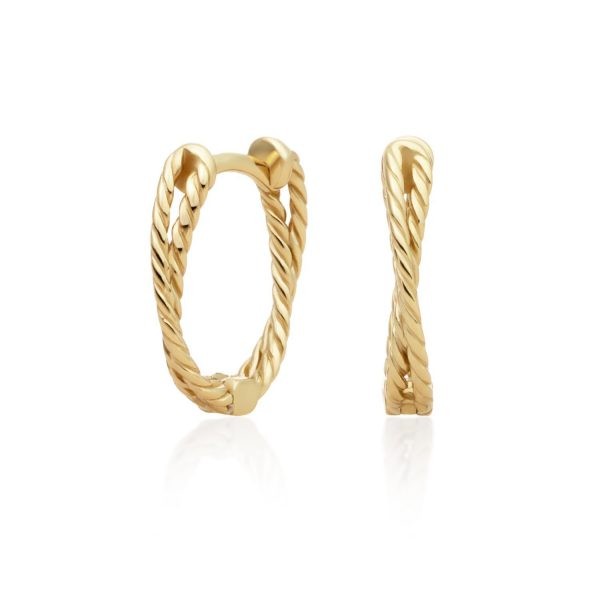 Sparkling Jewels - Double Twist Oorbellen - EAG22