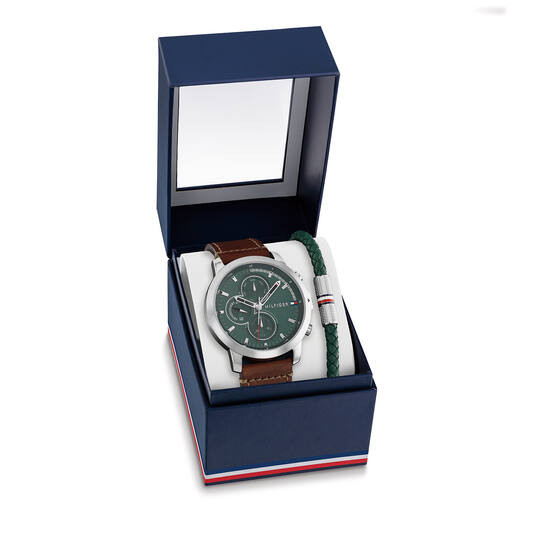 Tommy Hilfiger Giftset Herenhorloge met armband TH2770154