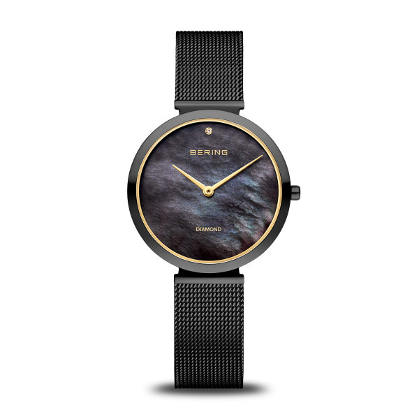 Bering Classic Zwart gepolijst 18132-132