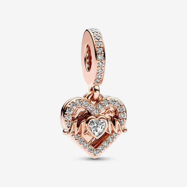 Pandora Hart & Mum hangende bedel 789402C01