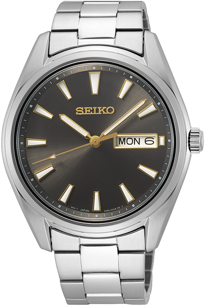 Seiko SUR343P1 Herenhorloge - Zilverkleurig