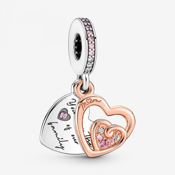 Pandora Moments - Hangbedel Infinite Double Hearts 781020C01
